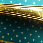 Haarukka  5 kpl kullattu 24 karat kakkuhaarukka - pikkukuva 4