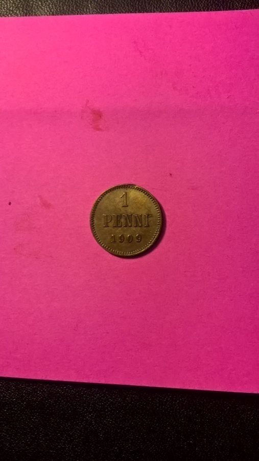 * 1 p 1909- Cu*hyvä leimakiiltoinen