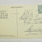 VANHA Postikortti Maartta Wendelin 1930-l - pikkukuva 2
