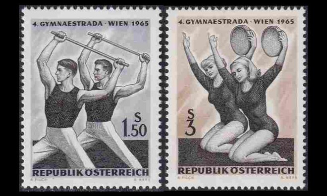 Itävalta 1190-1 ** Gymnaestrada (1965)