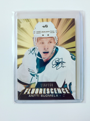 Antti Suomela 18-19 UD Fluorescence Rookie /150