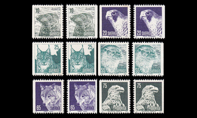 Ruotsi 820-5yD ** Eläintensuojelu y-pap (1973)