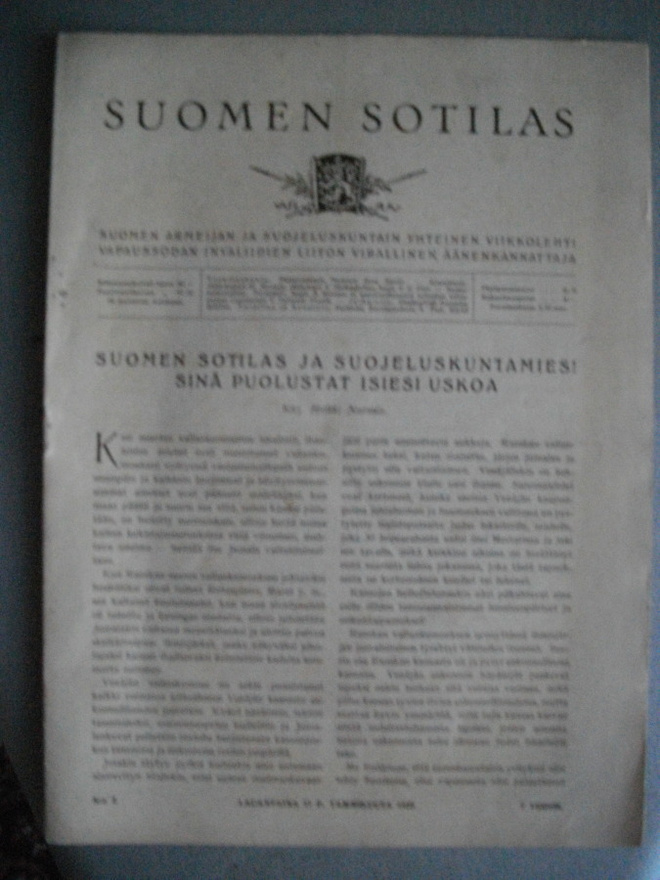 Suomen Sotilas Nro 2/1925 (15.3)