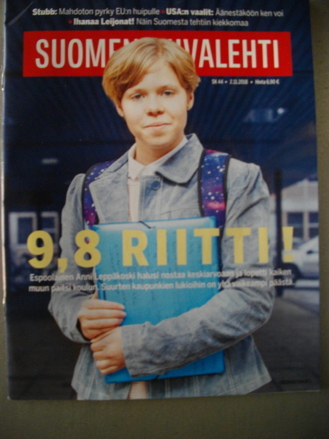 Suomen Kuvalehti Nro 44/2018 (23.1)