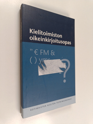 Kielitoimiston oikeinkirjoitusopas