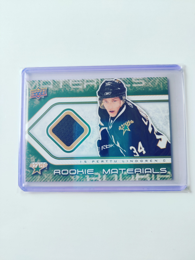Perttu Lindgren 09-10 UD Rookie Materials