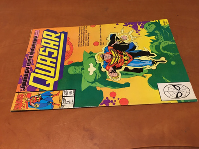 MARVEL QUASAR 15/1990 HYVÄ