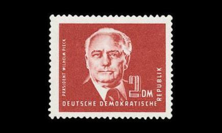 DDR 326 ** Presidentti Pieck 2 DM (1952)