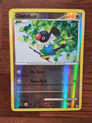 Pokemon Chatot Lv.27 74/130