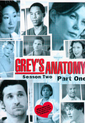 Greyn Anatomia kausi 2 osa 1 (4 disc DVD) -40%