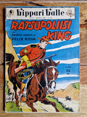 Kippari Kalle 8/1953 sarjakuvalehti