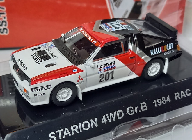 Mitsubishi Starion Lasse Lampi RAC Ralli