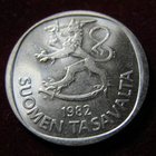 1 markka 1982 - pikkukuva 1