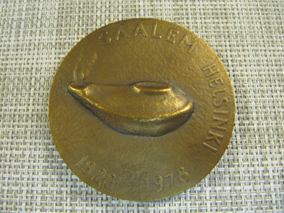 Saalem  Helsinki mitali 50 V 1928-1978 /Leena Turpeinen 1977