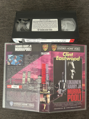 Likainen Harry Ja Murhapooli 1988 Warner VHS FI