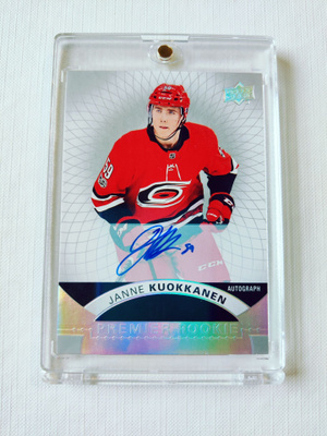 Janne Kuokkanen - 17-18 Premier Spectrum Rookie Autograph