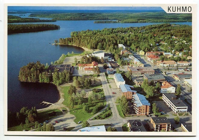 Kuhmo ilmakuva 1990-luku