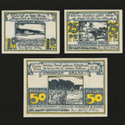 Saksa Notgeld 10, 25, 50 Pfg, Graal 1922 - pikkukuva 2