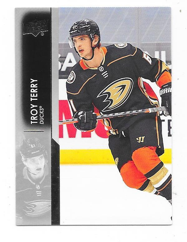 2021-22 Upper Deck #4 Troy Terry , Anaheim Ducks