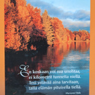 runo marianne Ojala, syysmaisema, uusi kortti - pikkukuva 1