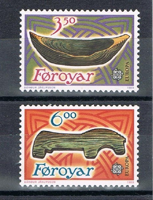 Färsaaret 1989 - Europa CEPT (2)  ++