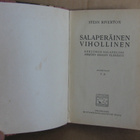 Stein Riverton: Salaperäinen vihollinen, Otava 1913. 136 s. - pikkukuva 1