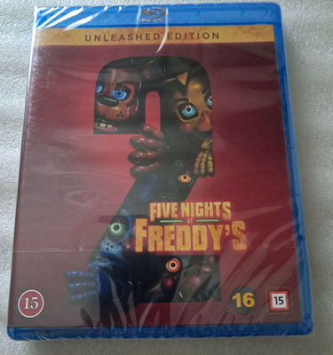 Five Nights at Freddy's 2 Blu-Ray Uusi