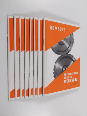 Homburg Informationen fur den Werksarzt 1-9/10 (puuttuu n...