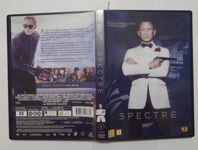 James Bond Spectre DVD suomitekstit