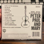 Peter, Paul and Mary (cd, 1962/1988) - pikkukuva 2