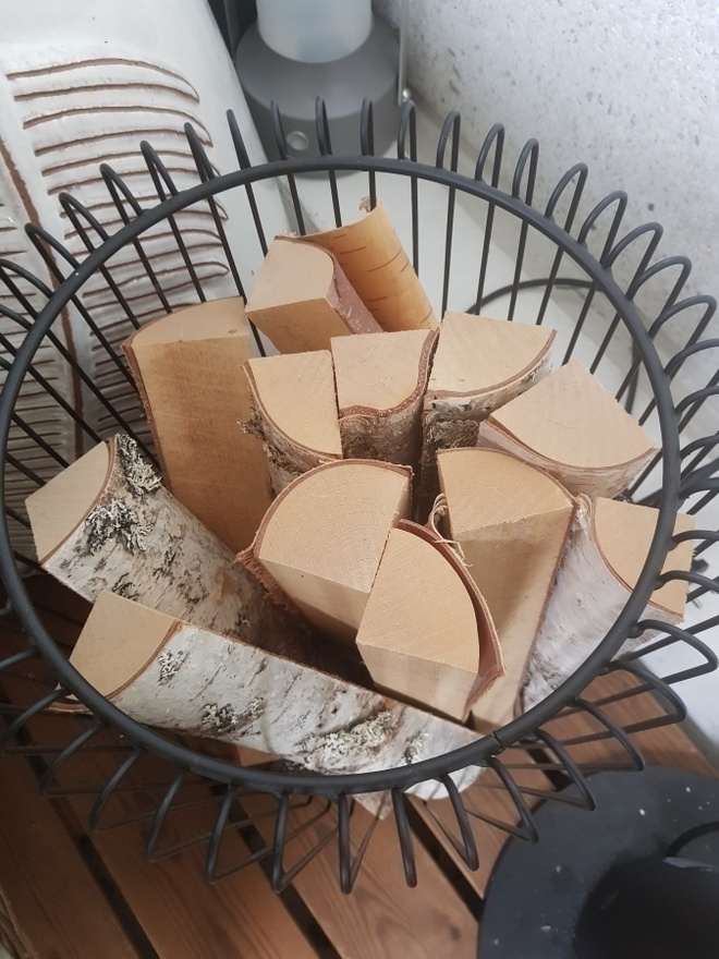 Fire basket musta Metallikori / Säilytyskori
