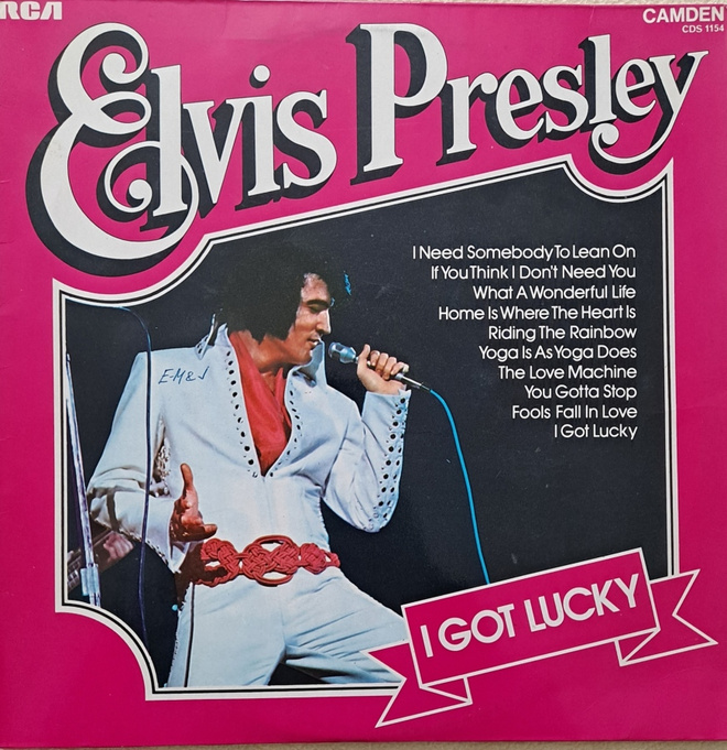 ELVIS PRESLEY : I GOT LUCKY  LP