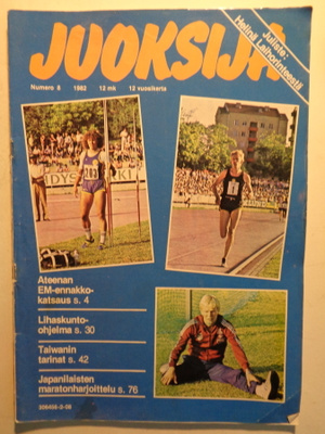 Juoksija lehti Nro 8/1982 (25.10)