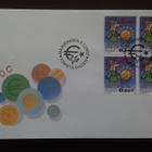 FDC Åland nelilö Euro 2.1.2002 LaPe 198 - pikkukuva 1