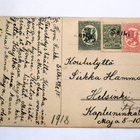1918 Selki (Vihti) rivil sekapostitekortilla - pikkukuva 1