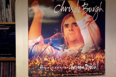 CHRIS DE BURGH :: HIGH ON EMOTION LIVE : 2 x VINYYLI LP 1990