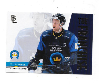 2024-25 BlueLine Franchise GOLD #7 Ville Lajunen Espoo /500