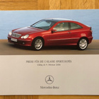 Hinnasto ja lisävarusteet Mercedes C-sarja Sportcoupe CL203 - pikkukuva 1