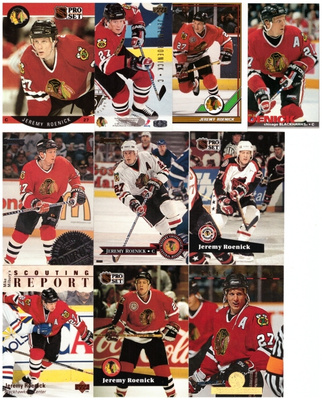 10 x JEREMY ROENICK Chicago Blackhawks