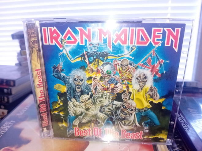 CD Iron Maiden  : Best of the Beast ( SIS POSTIKULU )