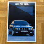 Esite BMW E32 7-sarja 730i - 735i - 735iL 1987 - pikkukuva 1