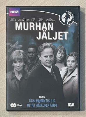 Murhan jäljet: Kausi 1 (2DVD) brittiläinen rikosdraamasarja