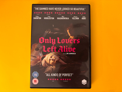 Only Lovers Left Alive DVD