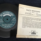Matti Heinivaho Tunturin juurella EP PS HMV hieno - pikkukuva 2