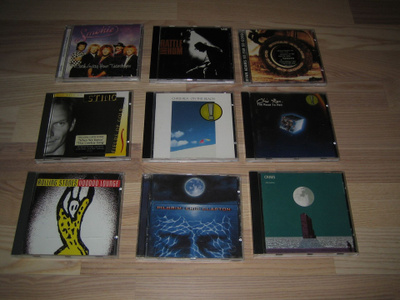 30 kpl Ulkomaiset Rock Levyt Erä 8 (CD)