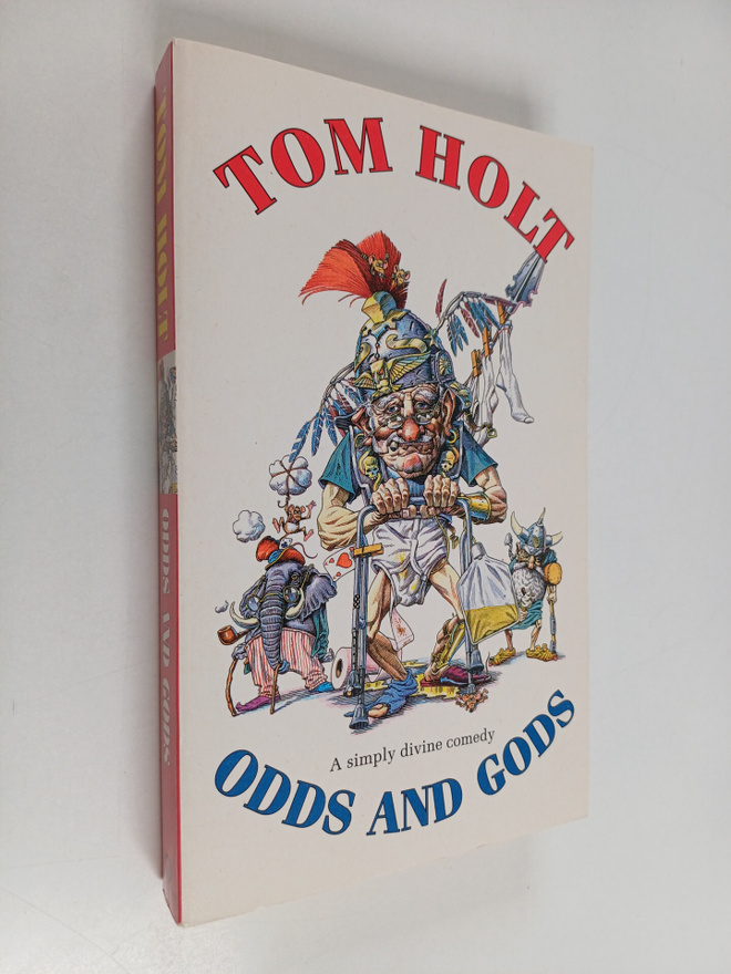 Tom Holt : Odds and Gods (signeerattu)