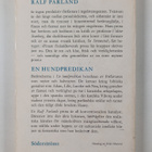 Ralf Parland : En hundpredikan - pikkukuva 2