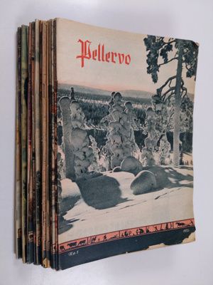 Pellervo vuosikerta 1957 (1-24, puuttuu nrot 7, 11, 12)