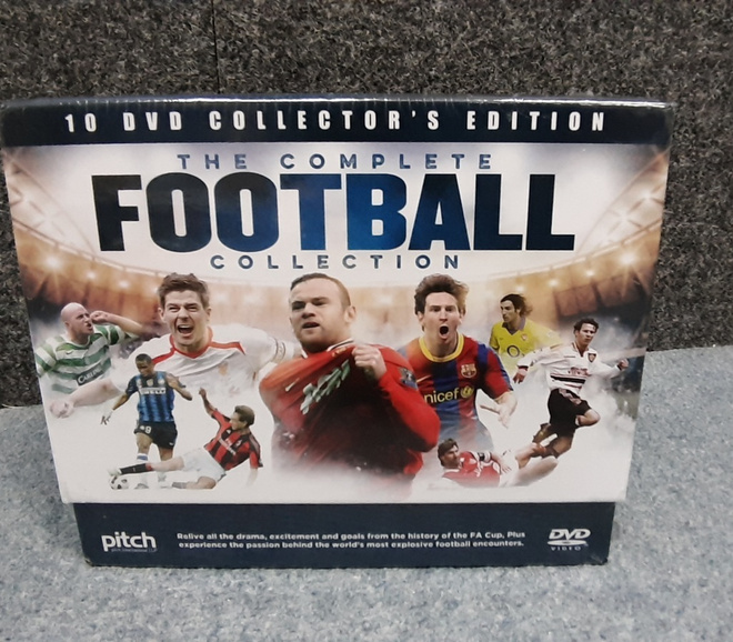 THE COMPLETE FOOTBALL 10 DVD COLLECTION 2015