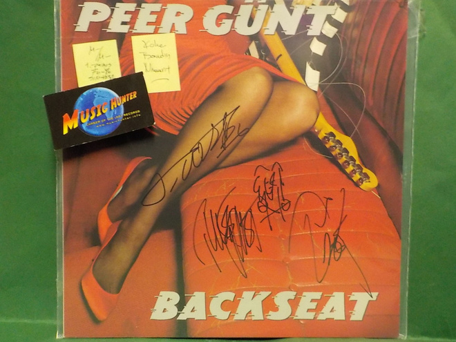 PEER GÜNT - BACKSEAT - FIN86 M-/M- LP KOKO BANDIN NIMMARIT